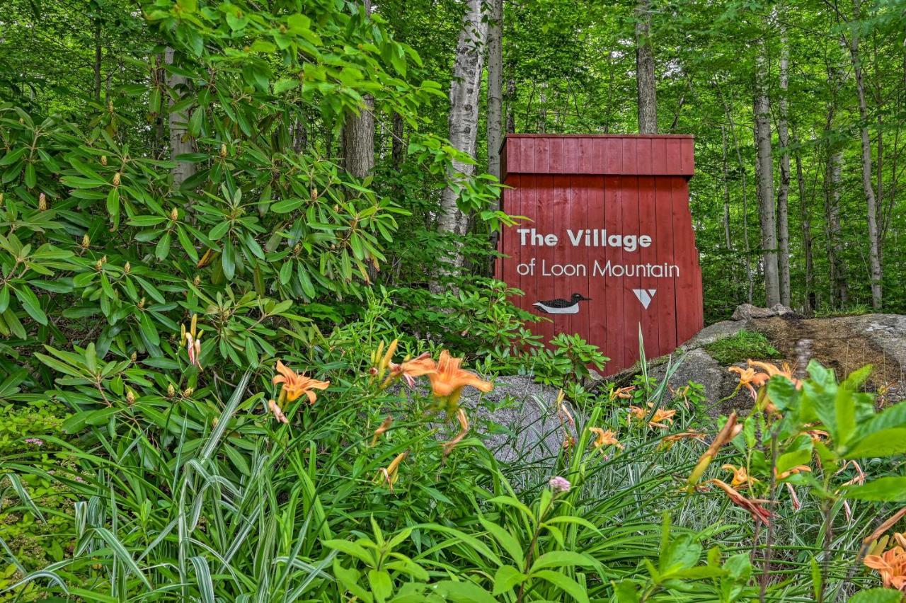 Village Of Loon Mtn Condo With Fireplace And Balcony! Λίνκολν Εξωτερικό φωτογραφία